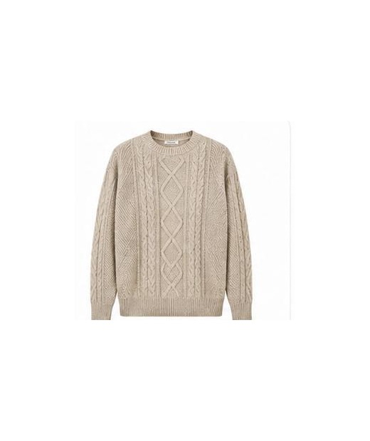 Cable knit sweater