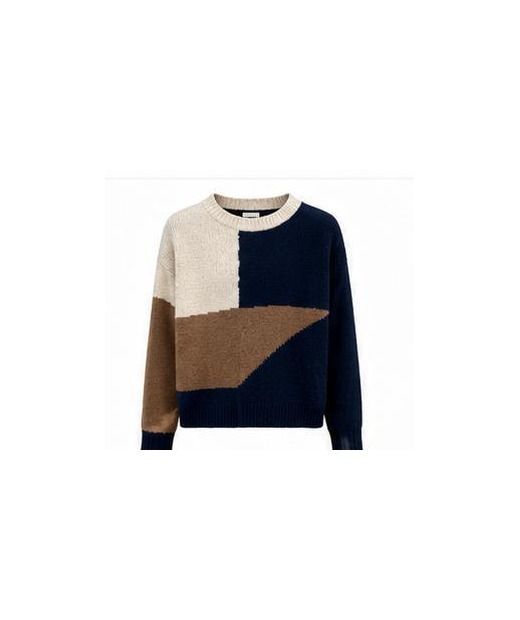 Colorblock sweater