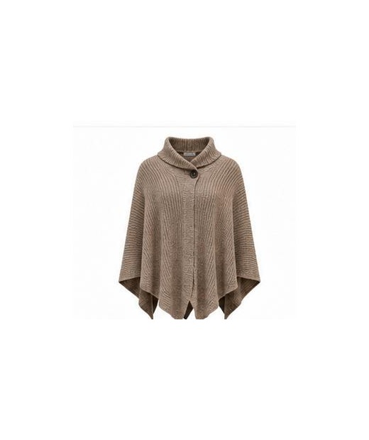 Knit cape