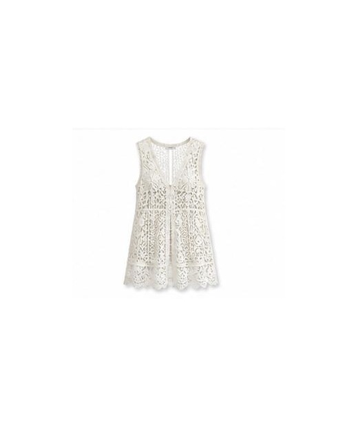 Lace crochet dress
